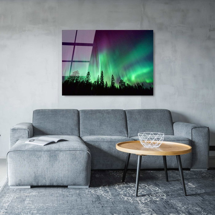 Wallity UV-108 Pintura Decorativa de Vidrio Templado 70 x 100 cm